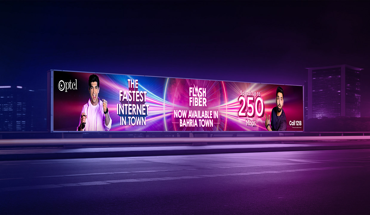 PTCL Flash Fiber — Fastest Internet OOH Launch Campaign Image 17