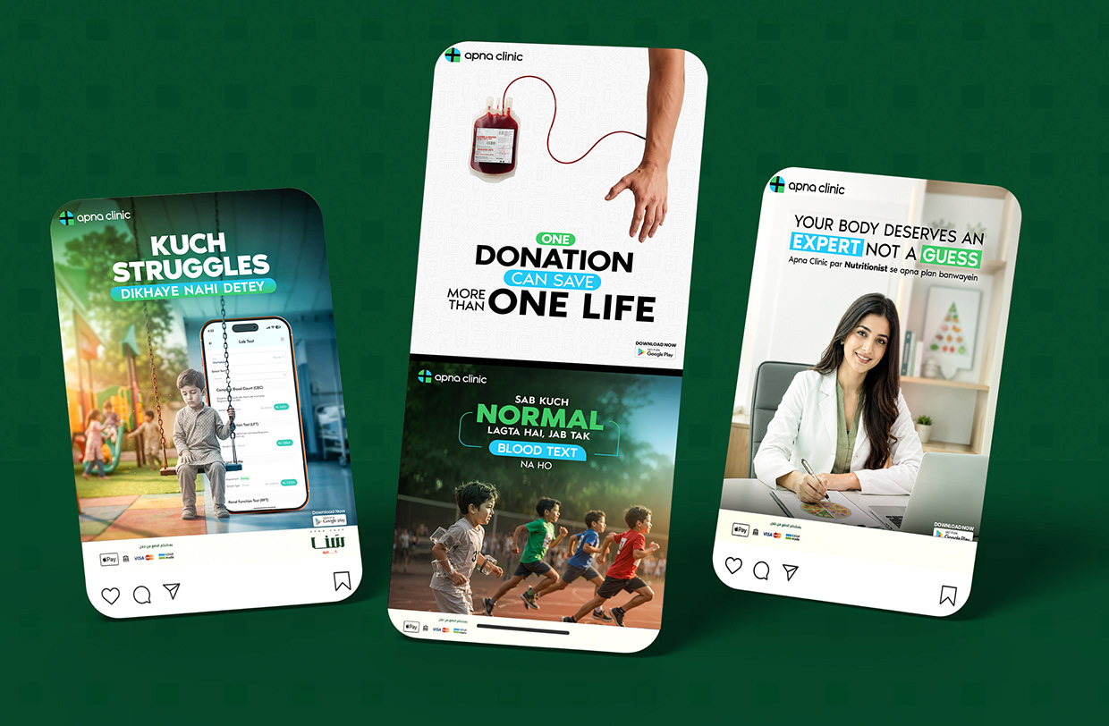 Apna Clinic — 360° Healthcare & Telemedicine Campaign