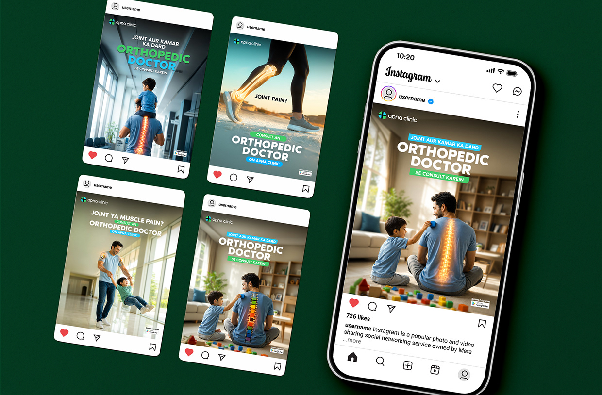Apna Clinic — 360° Healthcare & Telemedicine Campaign Image 3