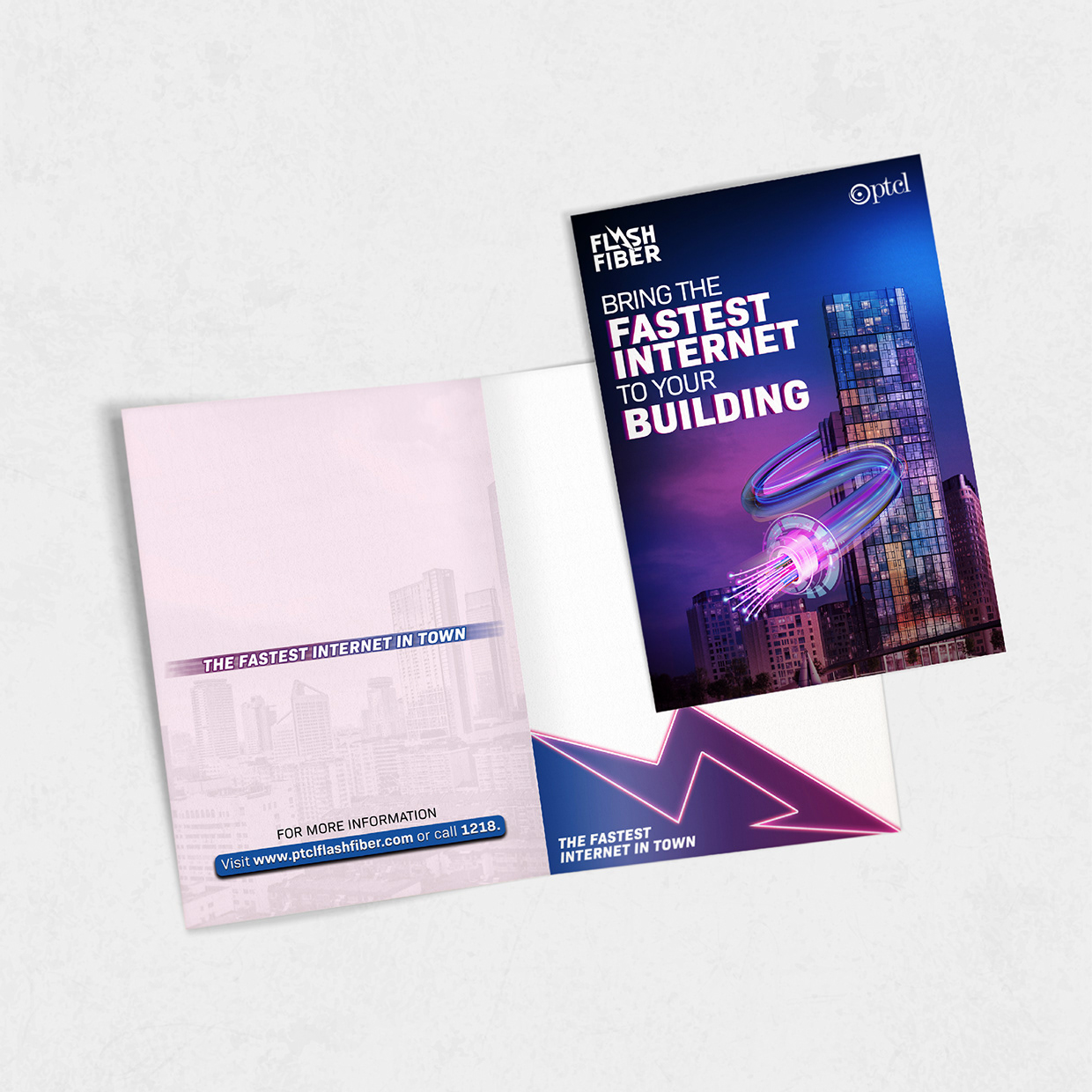 PTCL Flash Fiber | B2B Corporate Commercial Collateral Image 6