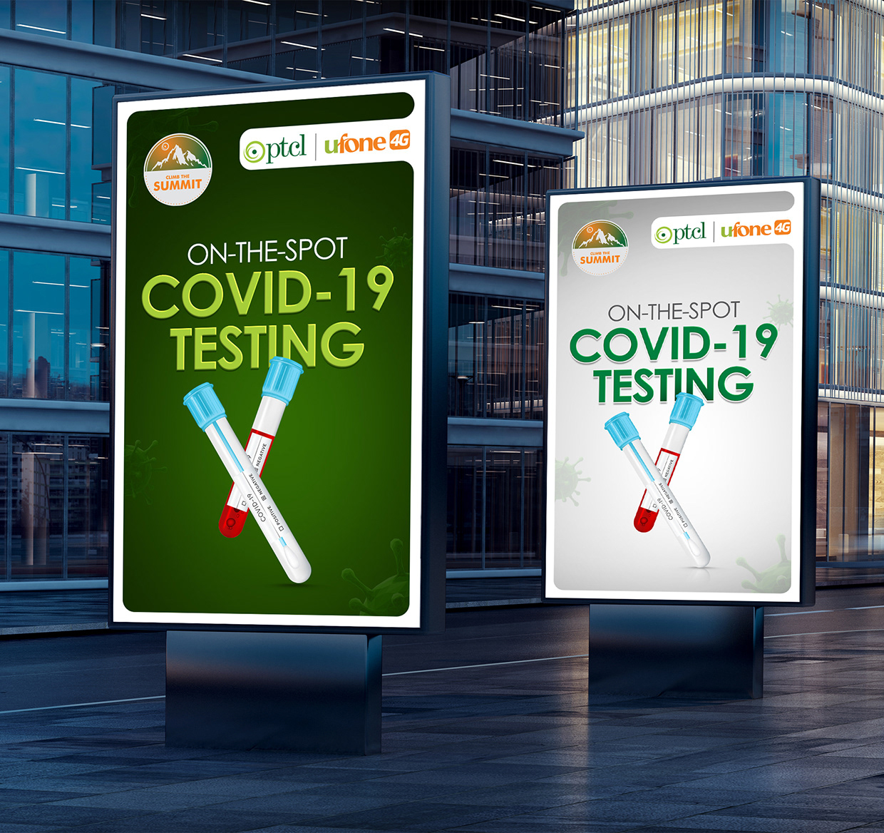 PTCL & Ufone 4G — Corporate Branding & Awareness Design