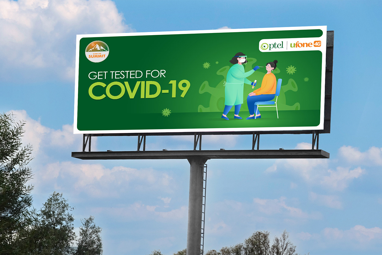 PTCL & Ufone 4G — Corporate Branding & Awareness Design Image 0