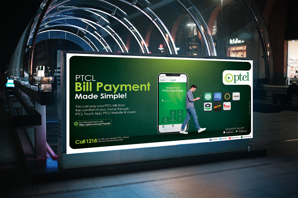 PTCL Digital Services — OOH Campaign & Advertising