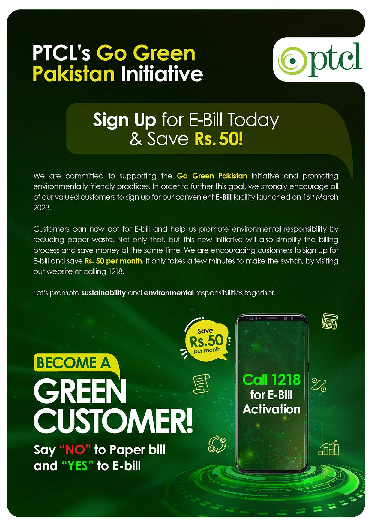 PTCL Ufone 4G | Digital Pakistan & National Campaigns Image 5