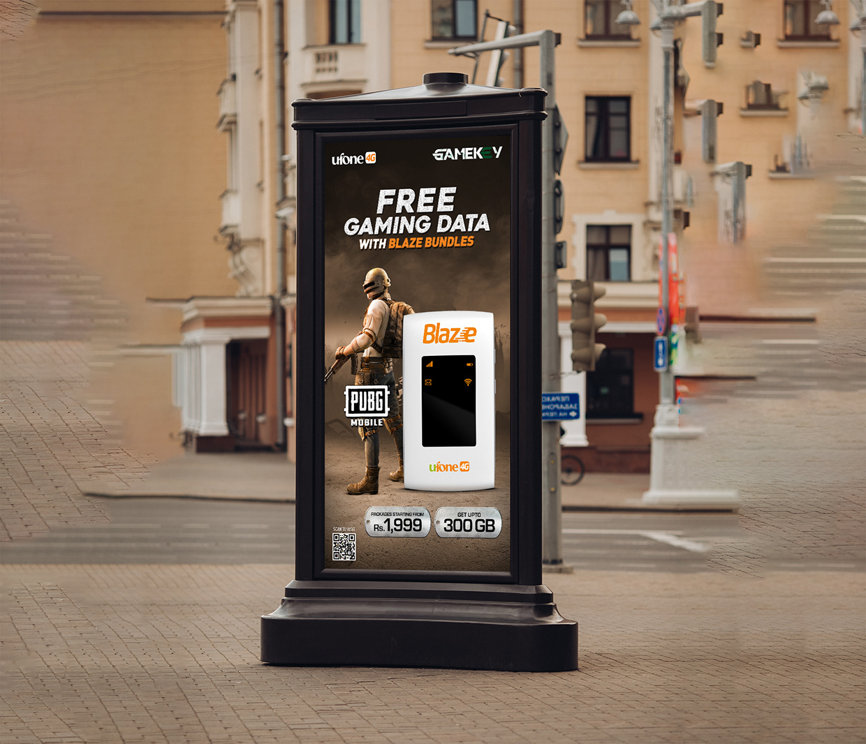 Ufone GameKey – Win Big Activation Campaign