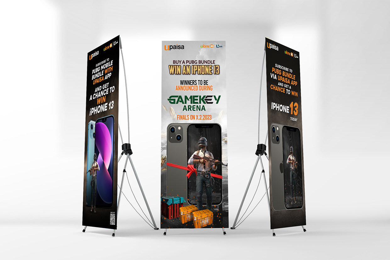 Ufone GameKey – Win Big Activation Campaign Image 1
