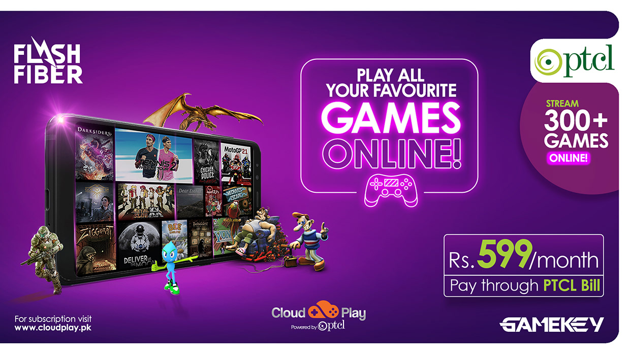 PTCL Flash Fiber – GameKey Campaign Image 8