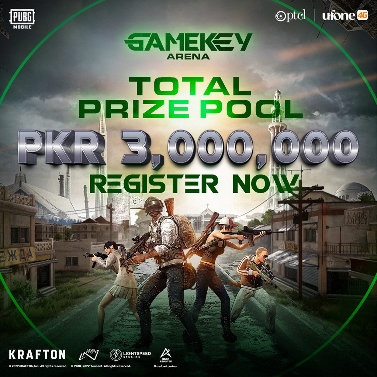 Ufone GameKey – Level Up Your Game Outdoor Campaign Image 2