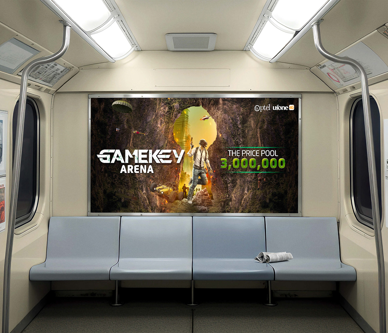 Ufone GameKey – Level Up Your Game Outdoor Campaign Image 3