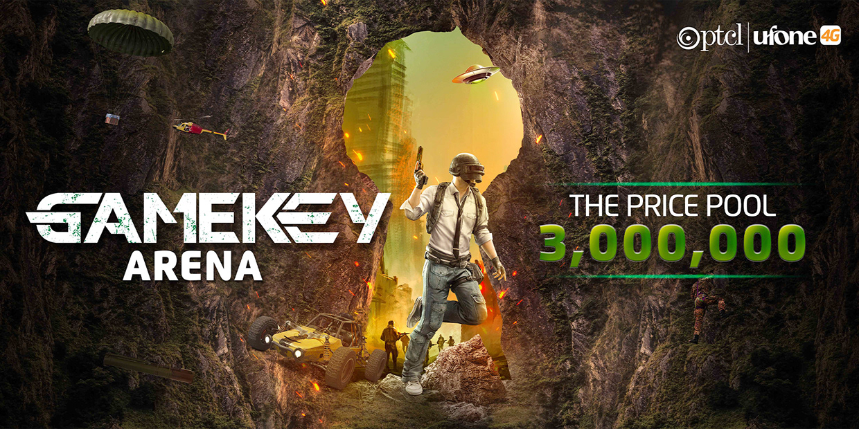 Ufone GameKey – Level Up Your Game Outdoor Campaign Image 4
