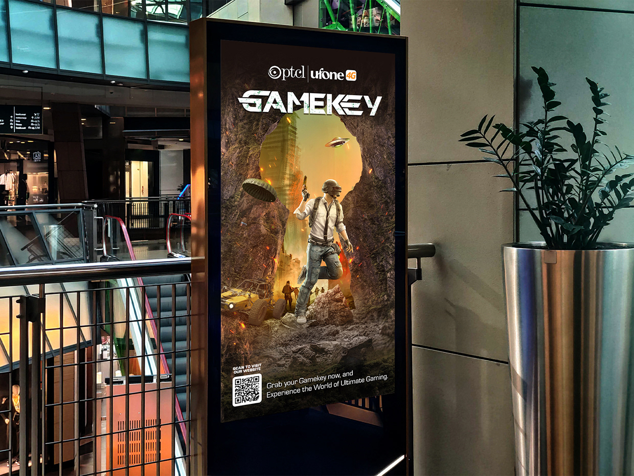 Ufone GameKey – Level Up Your Game Outdoor Campaign Image 5