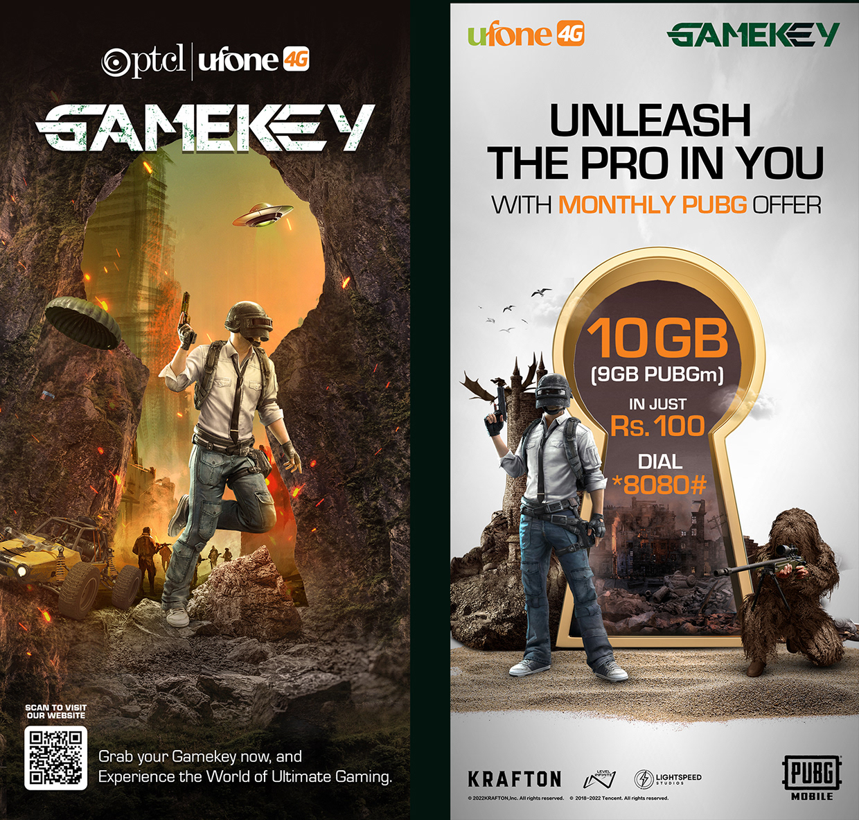 Ufone GameKey – Level Up Your Game Outdoor Campaign Image 6