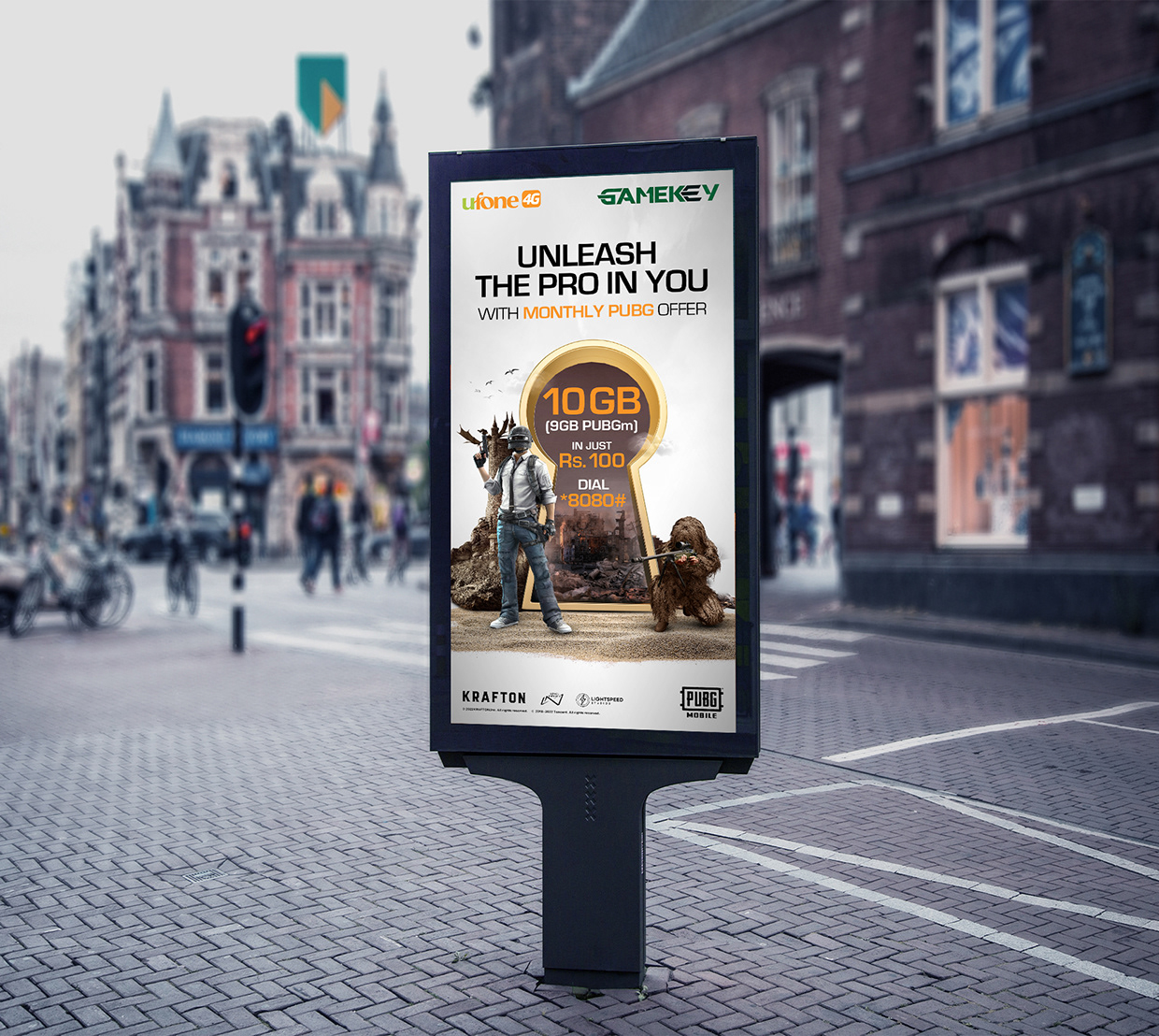 Ufone GameKey – Level Up Your Game Outdoor Campaign Image 7