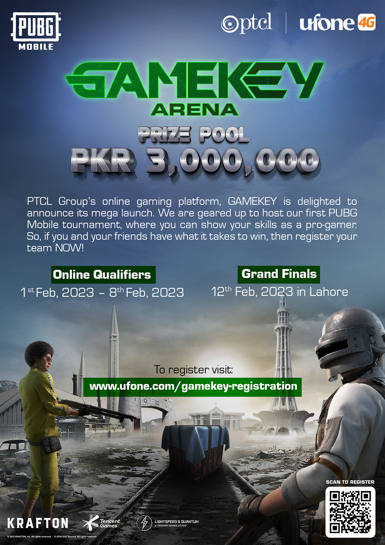 Ufone GameKey – Level Up Your Game Outdoor Campaign Image 10