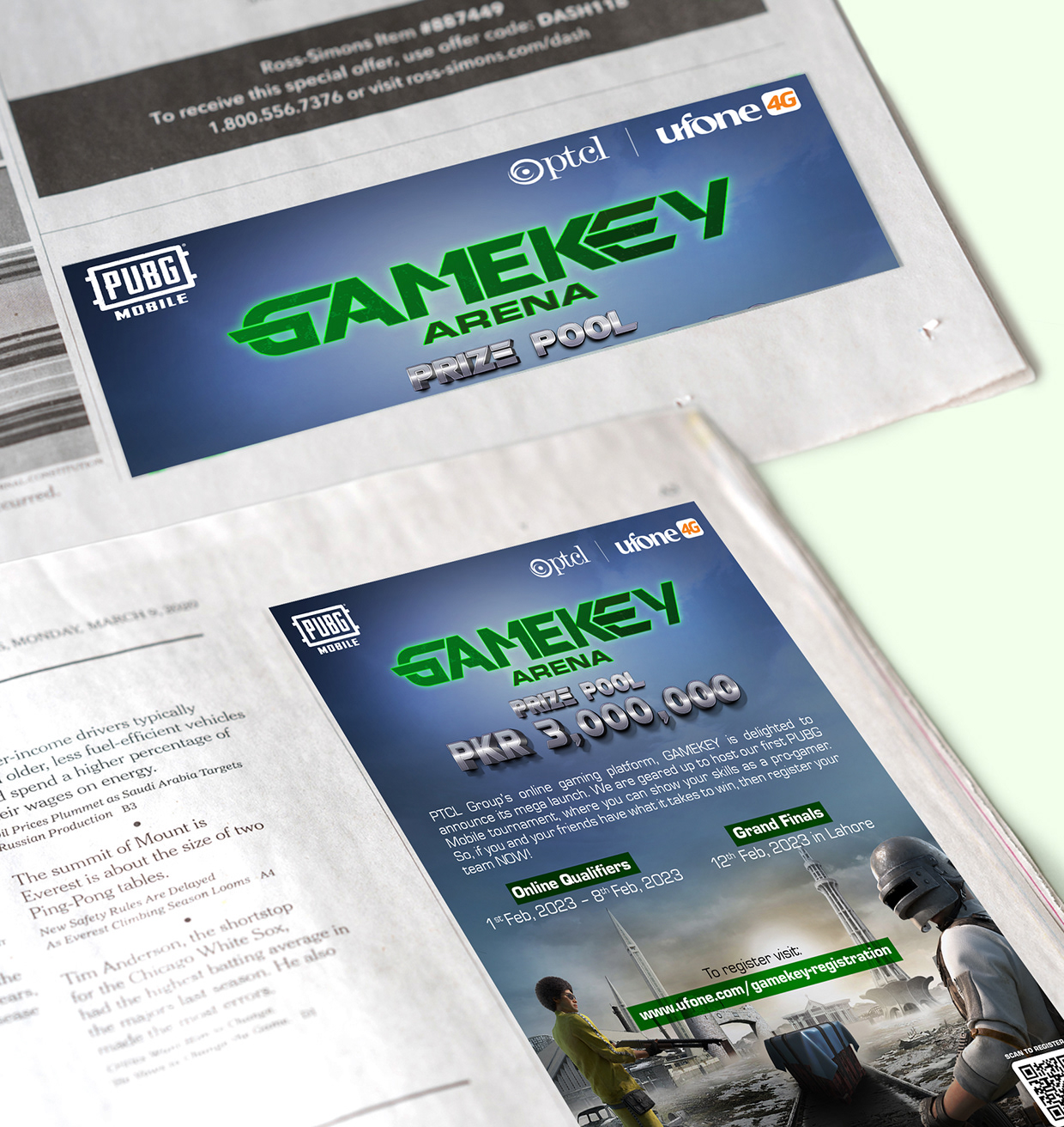 Ufone GameKey – Level Up Your Game Outdoor Campaign Image 11