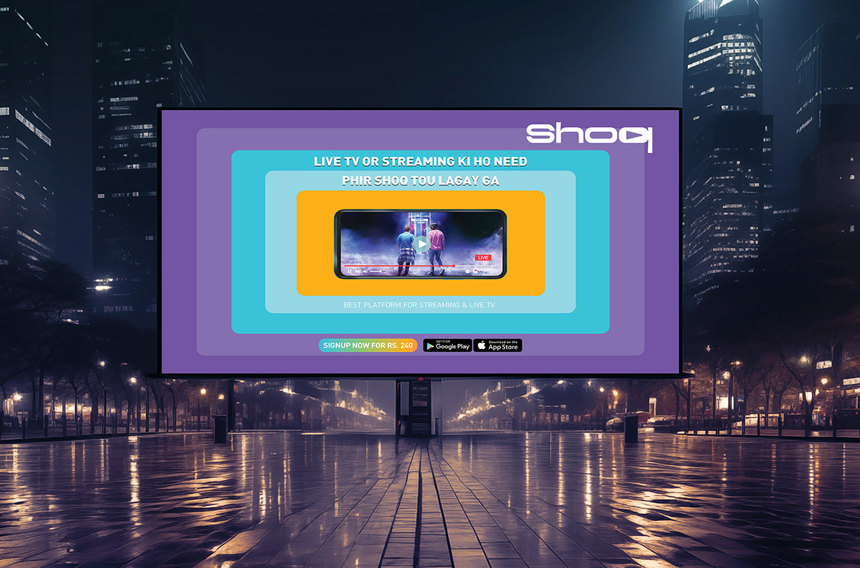 SHOQ OTT – Unlimited Entertainment Campaign (OOH)