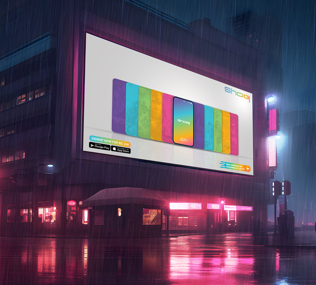 SHOQ OTT – Unlimited Entertainment Campaign (OOH) Image 3
