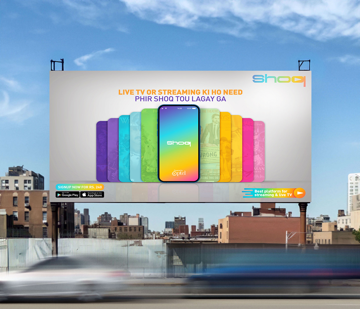 SHOQ OTT – Unlimited Entertainment Campaign (OOH) Image 5
