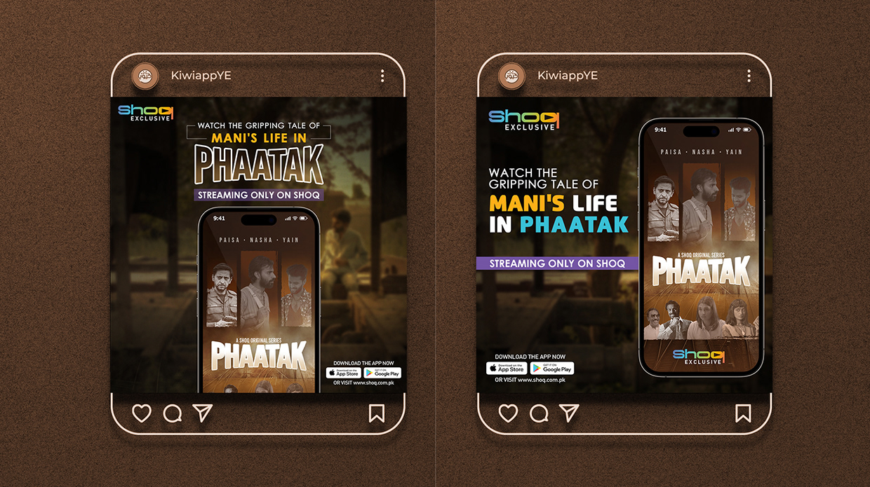 PHAATAK — KV / Poster Design | Shoq Original Series Image 1