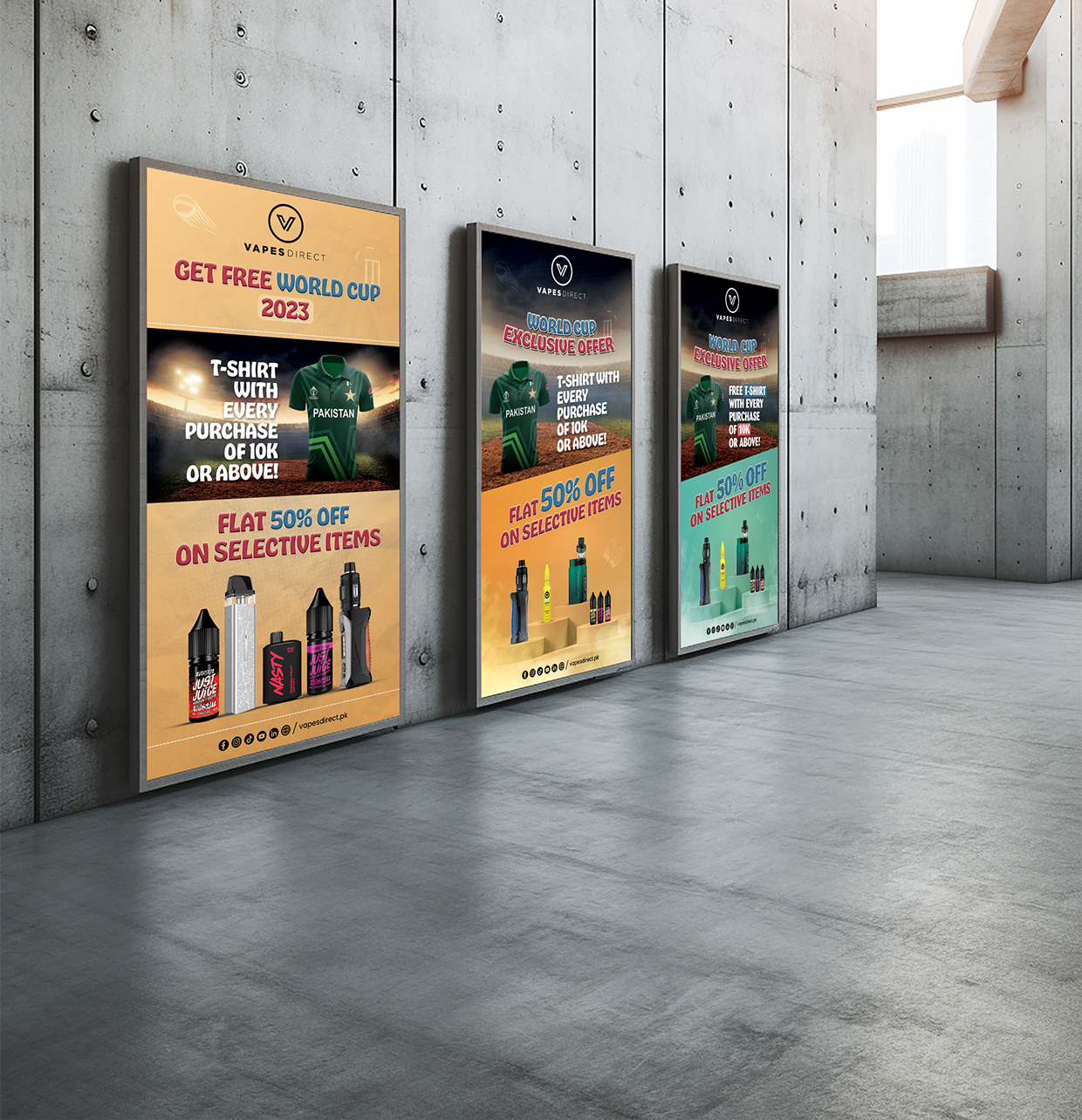 Vapes Direct — World Cup Retail Campaign & OOH Rollout Image 1