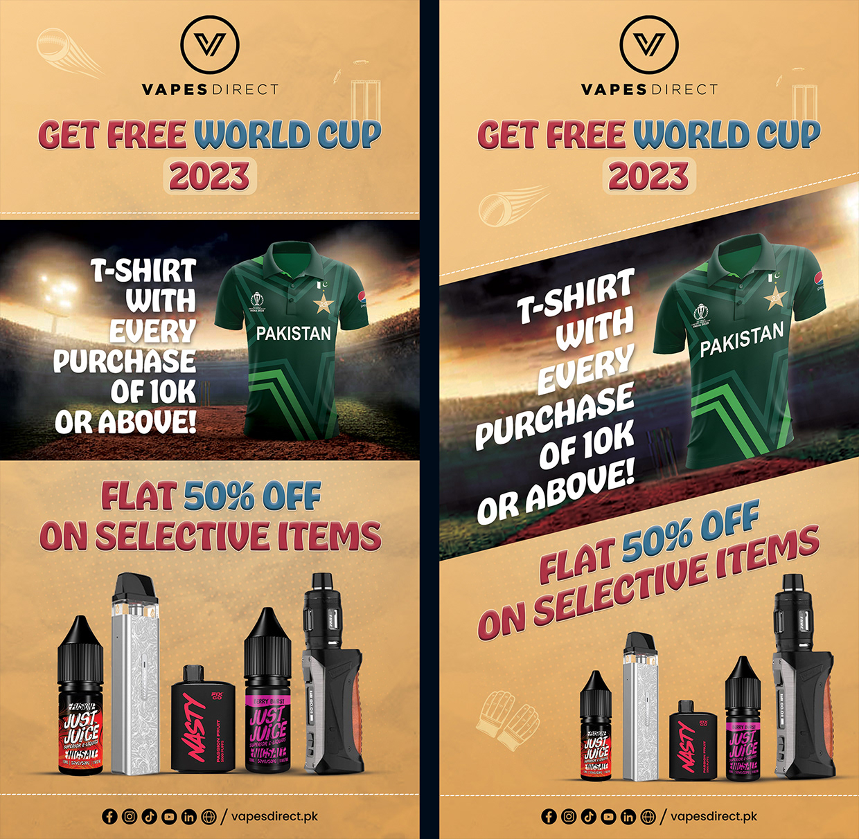 Vapes Direct — World Cup Retail Campaign & OOH Rollout Image 3