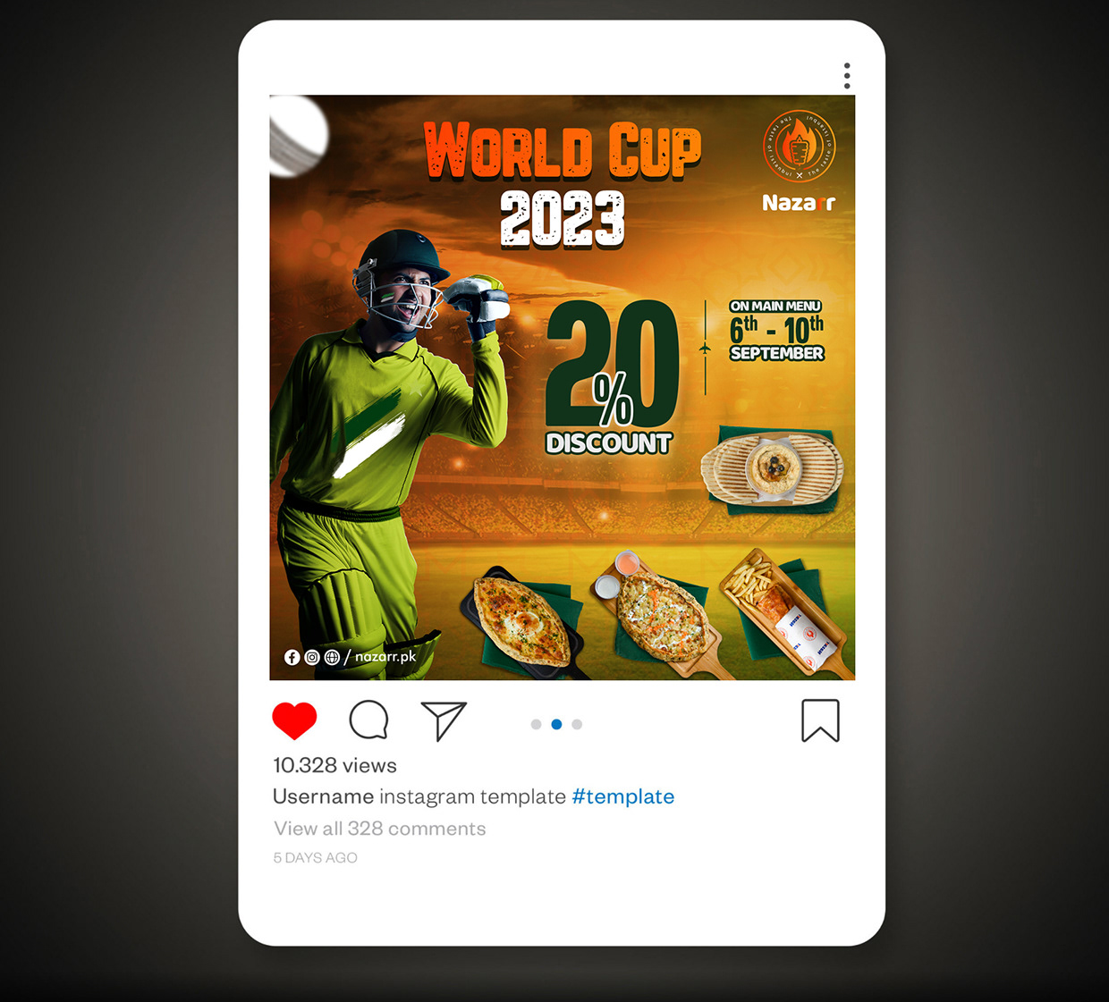 Nazarr — World Cup Digital Campaign & Social Media Image 1