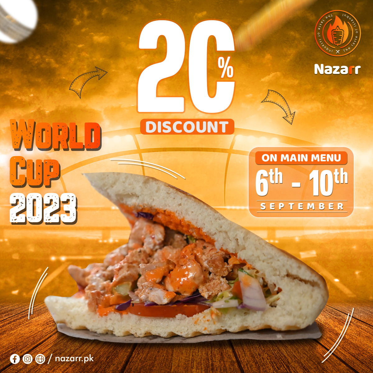 Nazarr — World Cup Digital Campaign & Social Media Image 5