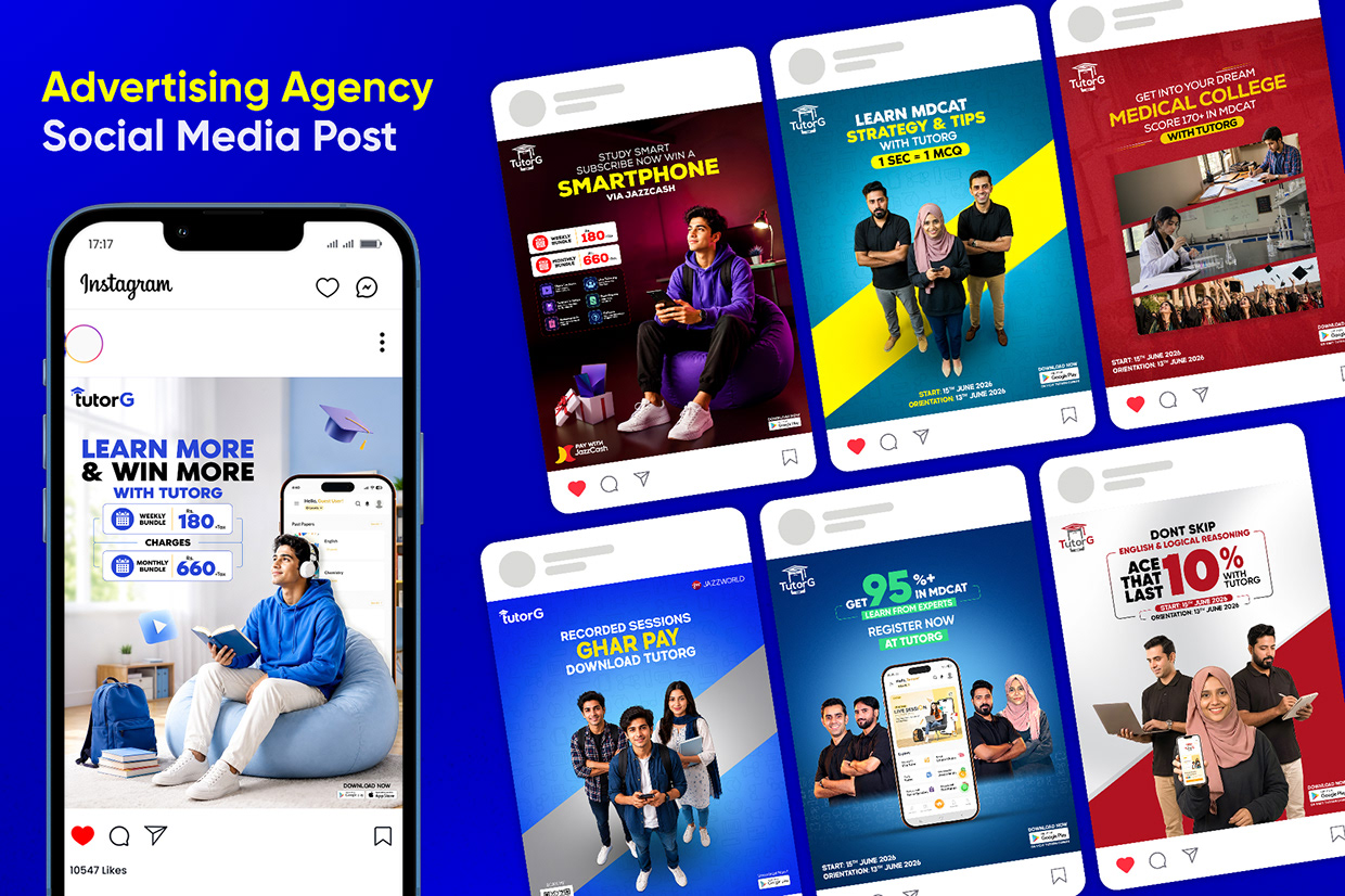 TutorG — 360° Brand Launch EdTech Campaign Image 11