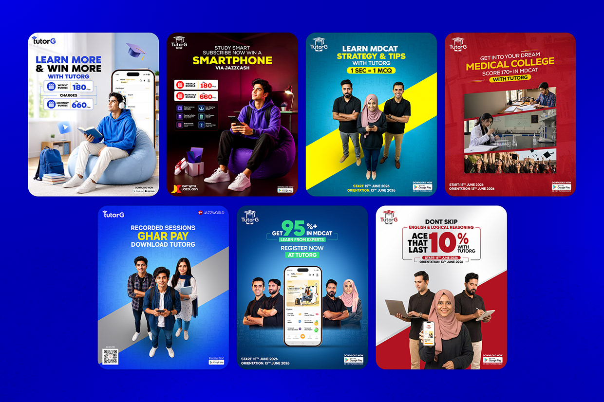 TutorG — 360° Brand Launch EdTech Campaign Image 12