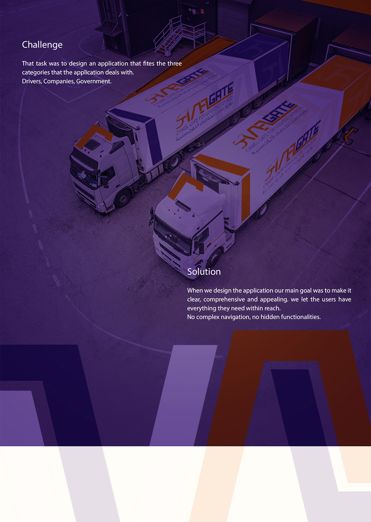 Camel Gate | Logistics App | UI/UX Image 1