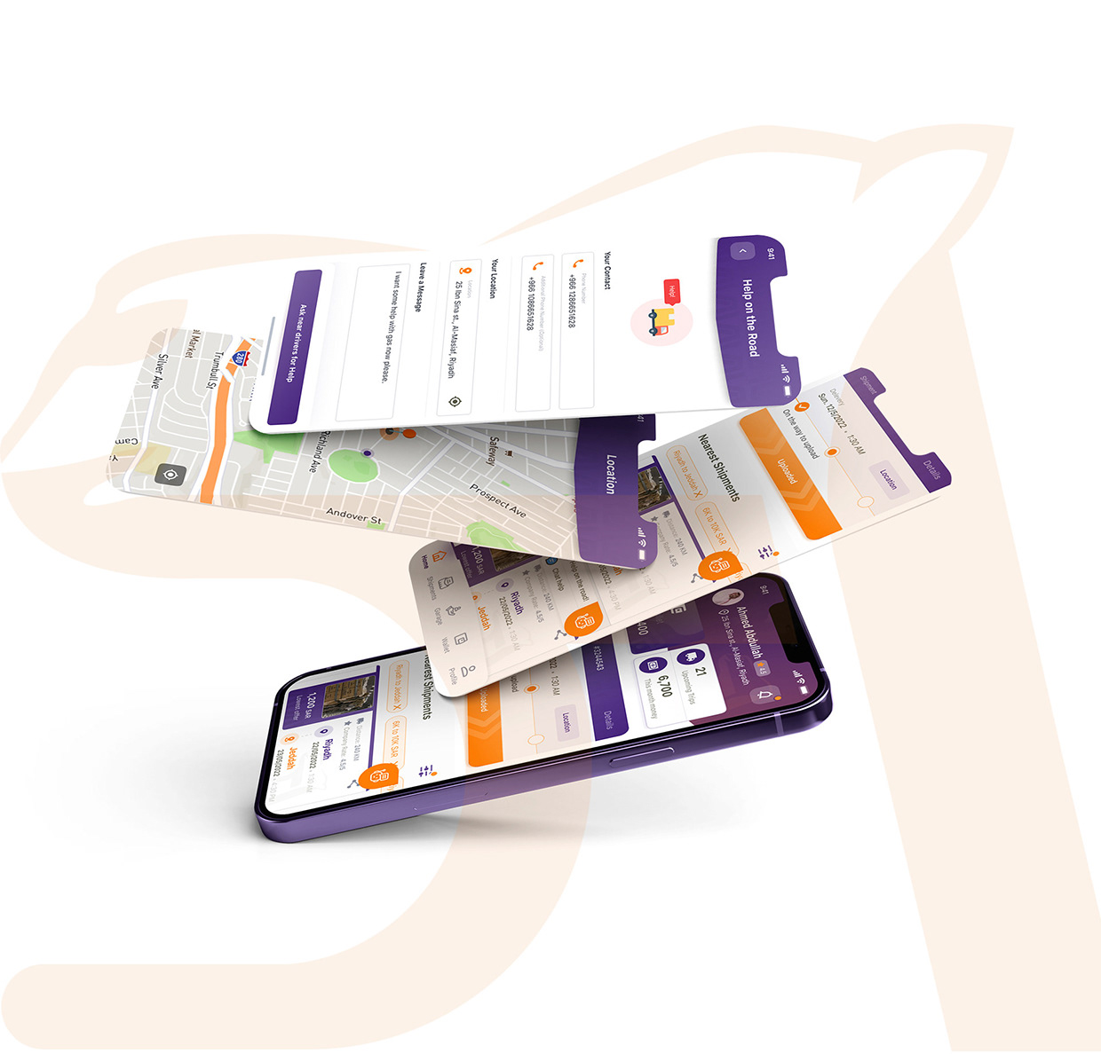 Camel Gate | Logistics App | UI/UX Image 6