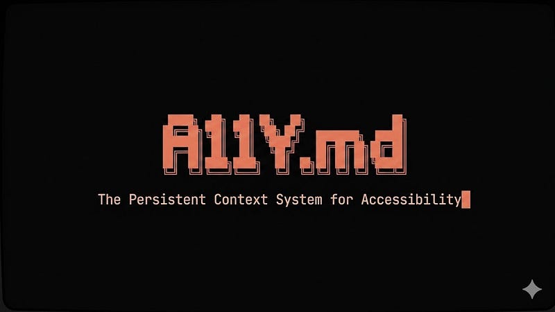 A11Y.md: Accessibility before any prompt