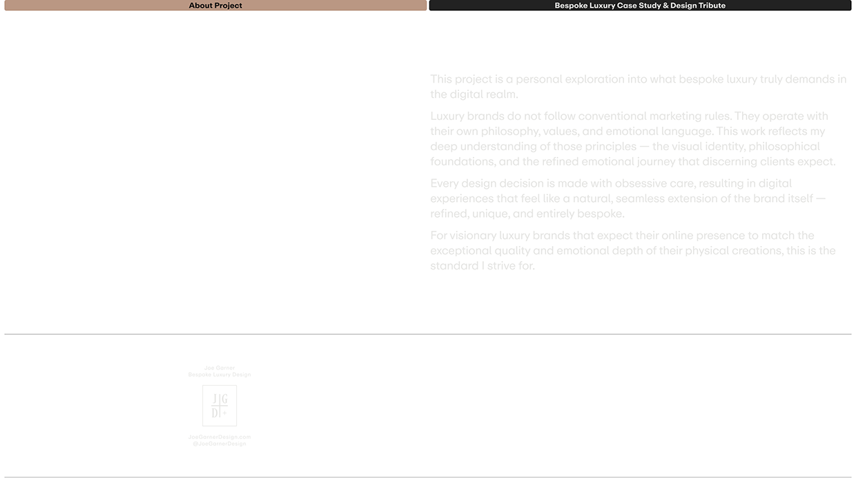 Bespoke Luxury Porsche Website Image 1