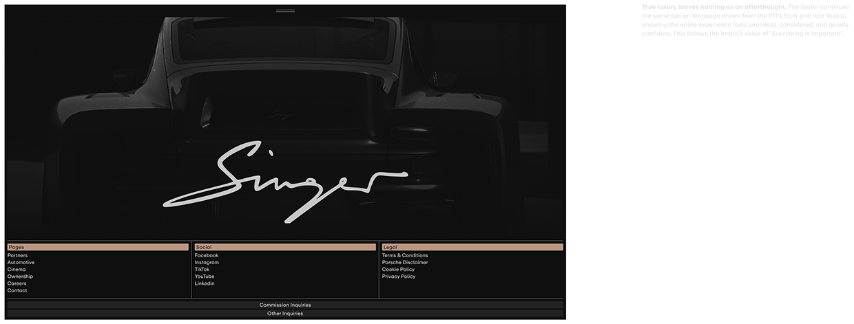Bespoke Luxury Porsche Website Image 25