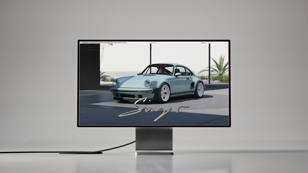 Bespoke Luxury Porsche Website Image 27