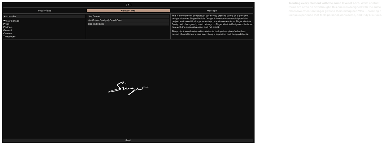 Bespoke Luxury Porsche Website Image 31