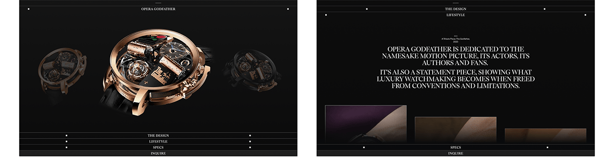 Web Design: Luxury Watches, Jacob & Co  Image 24