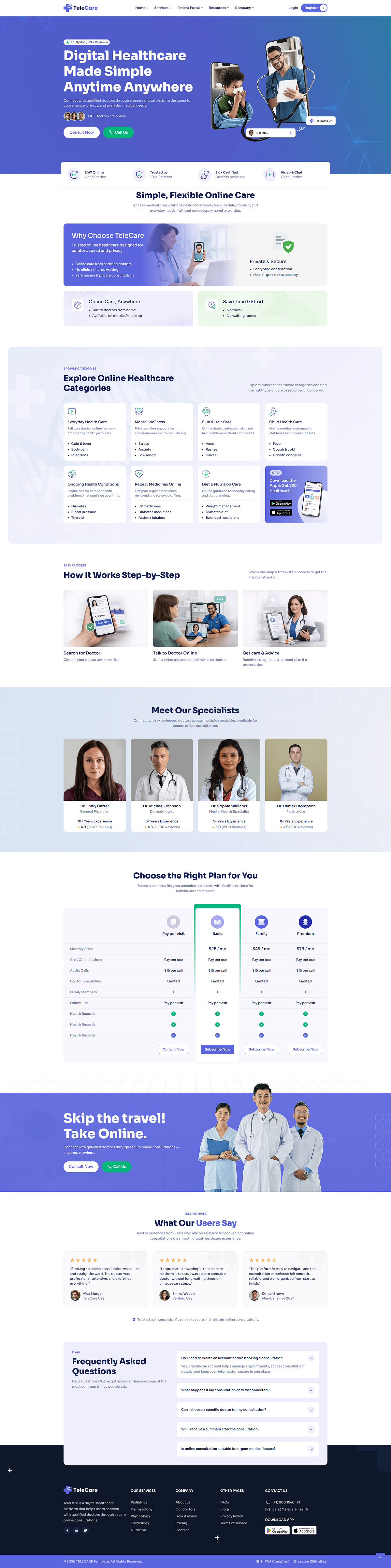 Telehealth & Online Doctor Consultation Image 0