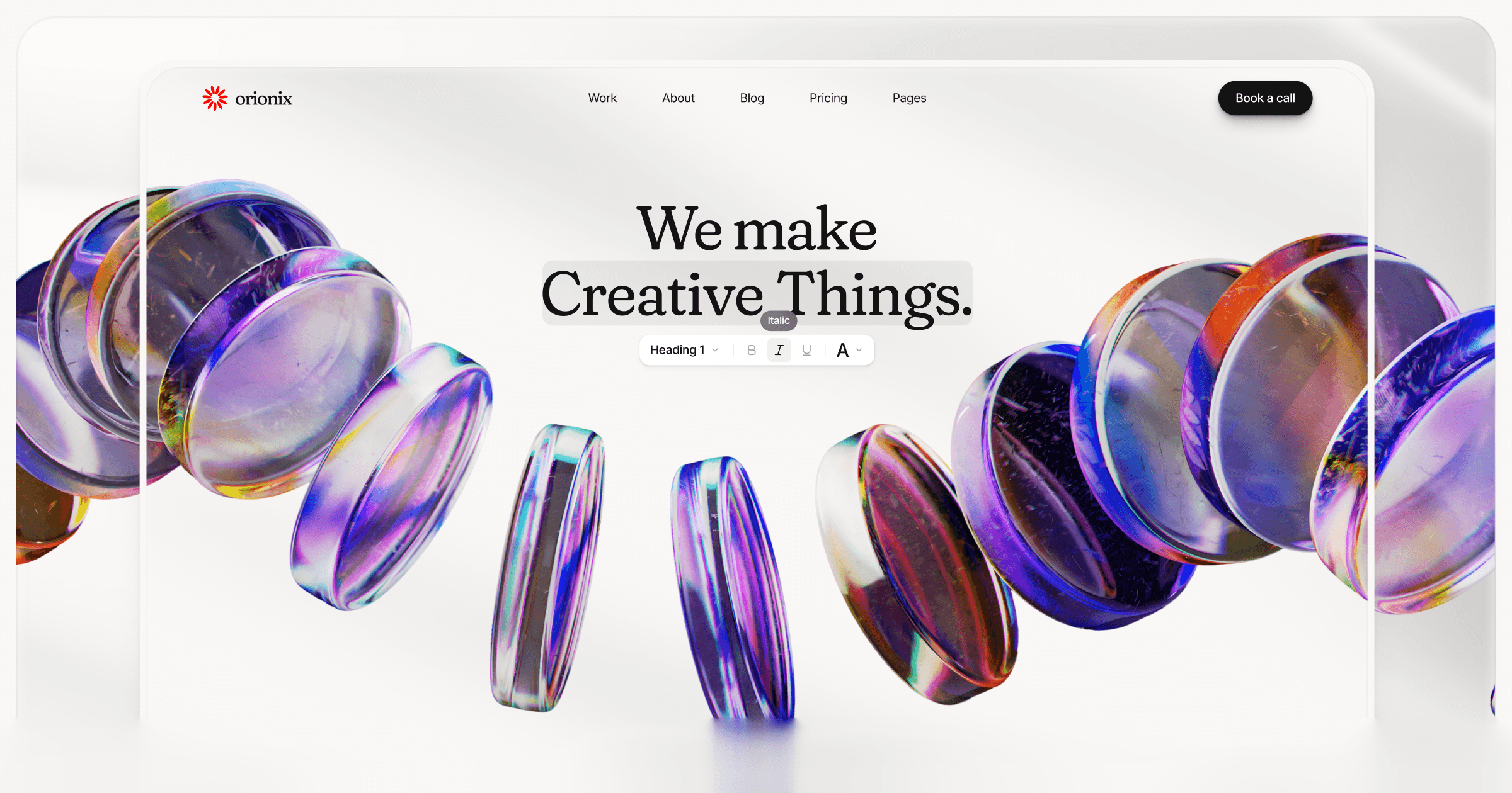 Orionix — Creative Design Studio