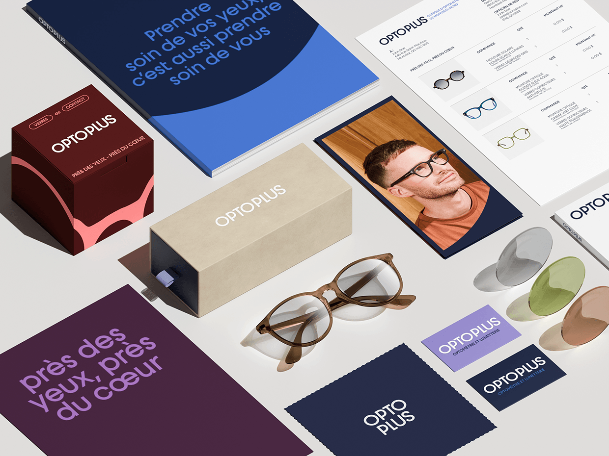 OPTOPLUS - Brand Identity Image 3