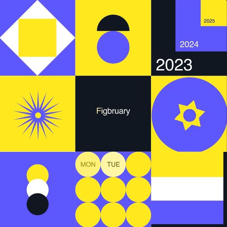 Figbruary Motion Grid — A Bold UI Animation Tribute 🎨✨ 