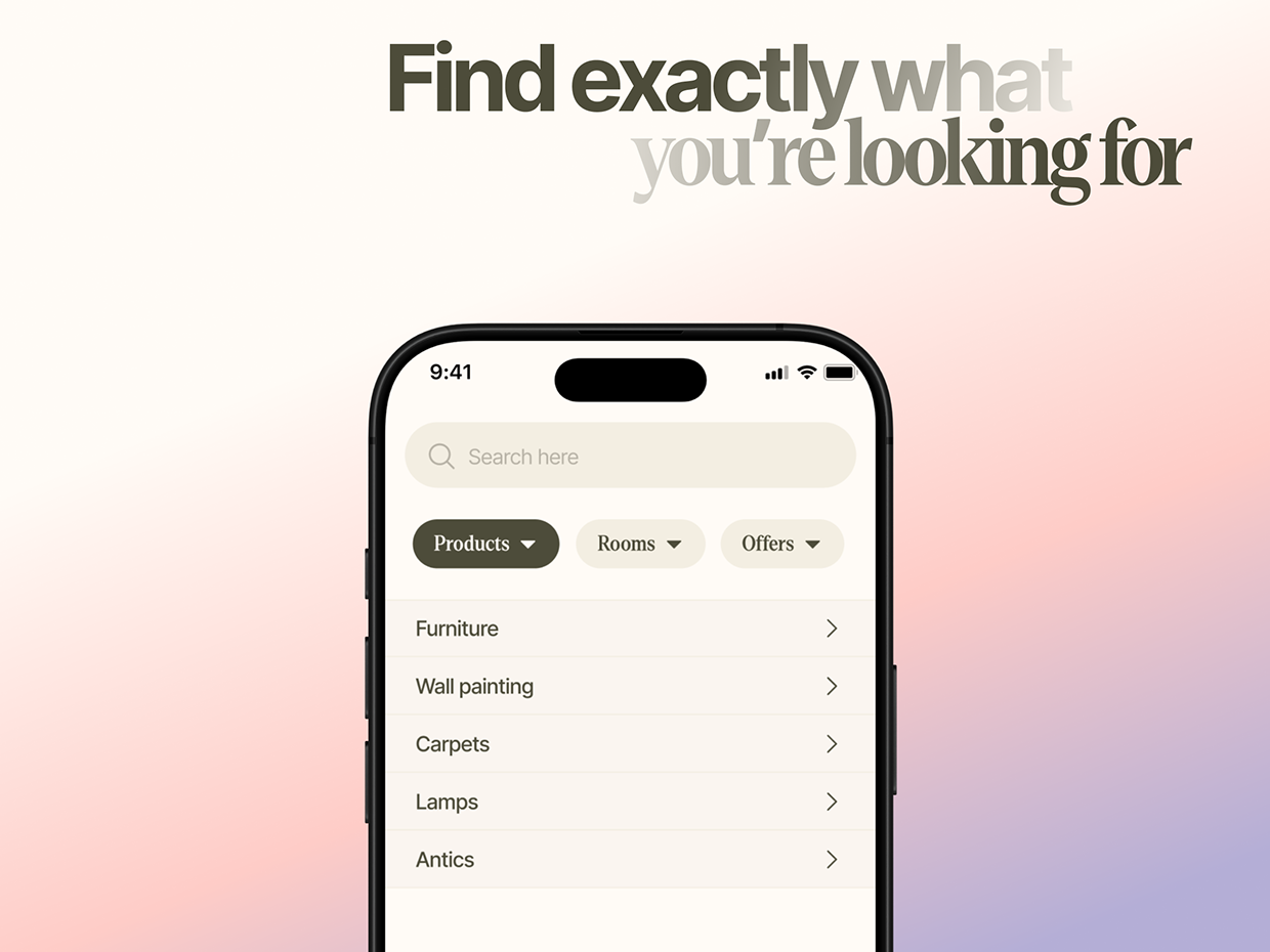 WODY - AR furniture eCommerce app Image 14