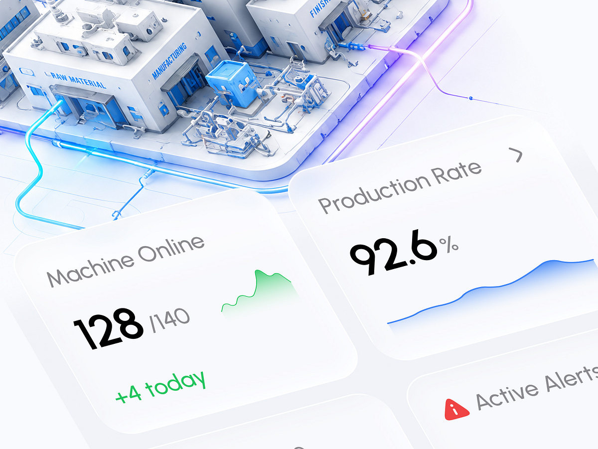 Factory Digital Twin Platform | Industrial IoT Monitoring Mobile Image 0