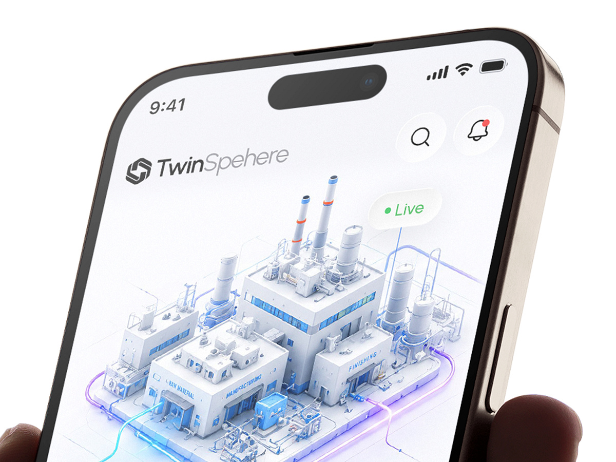 Factory Digital Twin Platform | Industrial IoT Monitoring Mobile Image 1
