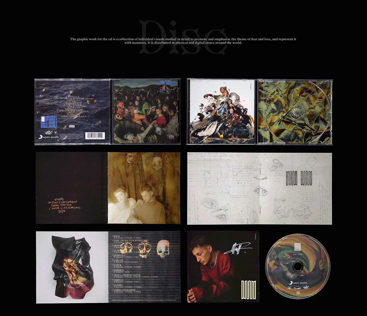 Nayt - Doom official album design Image 8