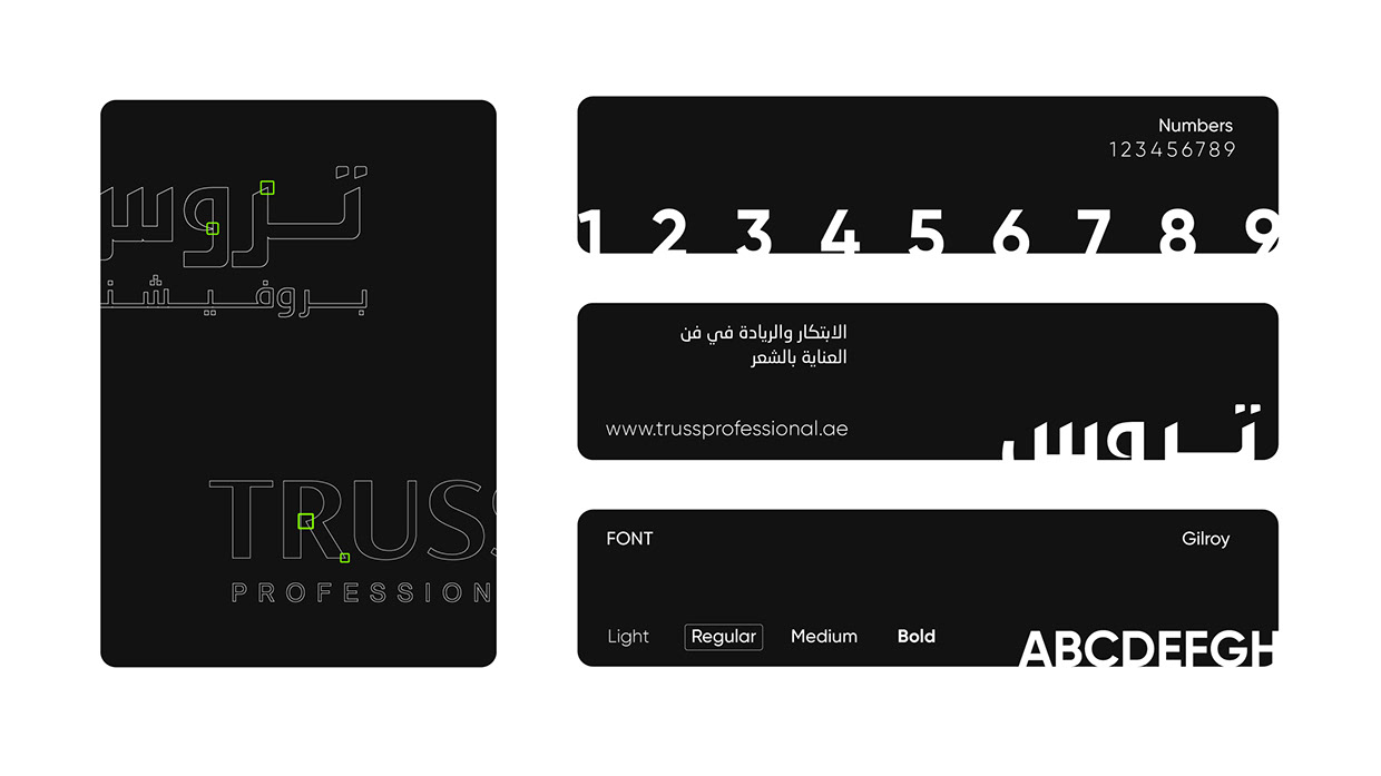 Truss Professional | Arabic Brand Identity (+En) Image 6
