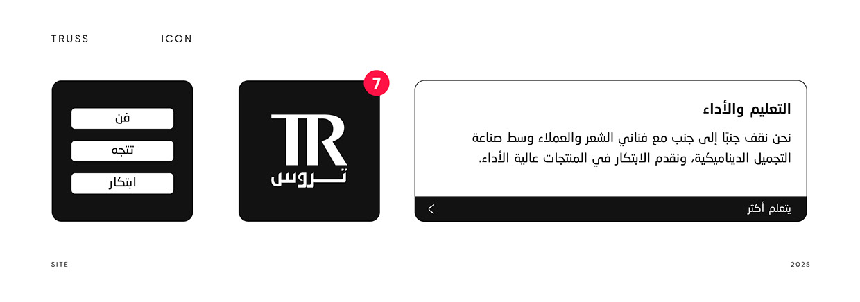 Truss Professional | Arabic Brand Identity (+En) Image 7