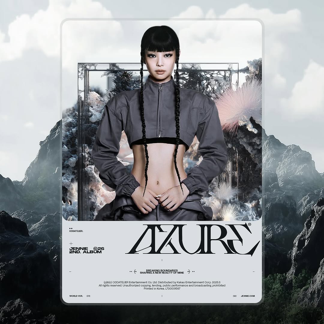 Fanmade concept Jennie's album @jennierubyjane 