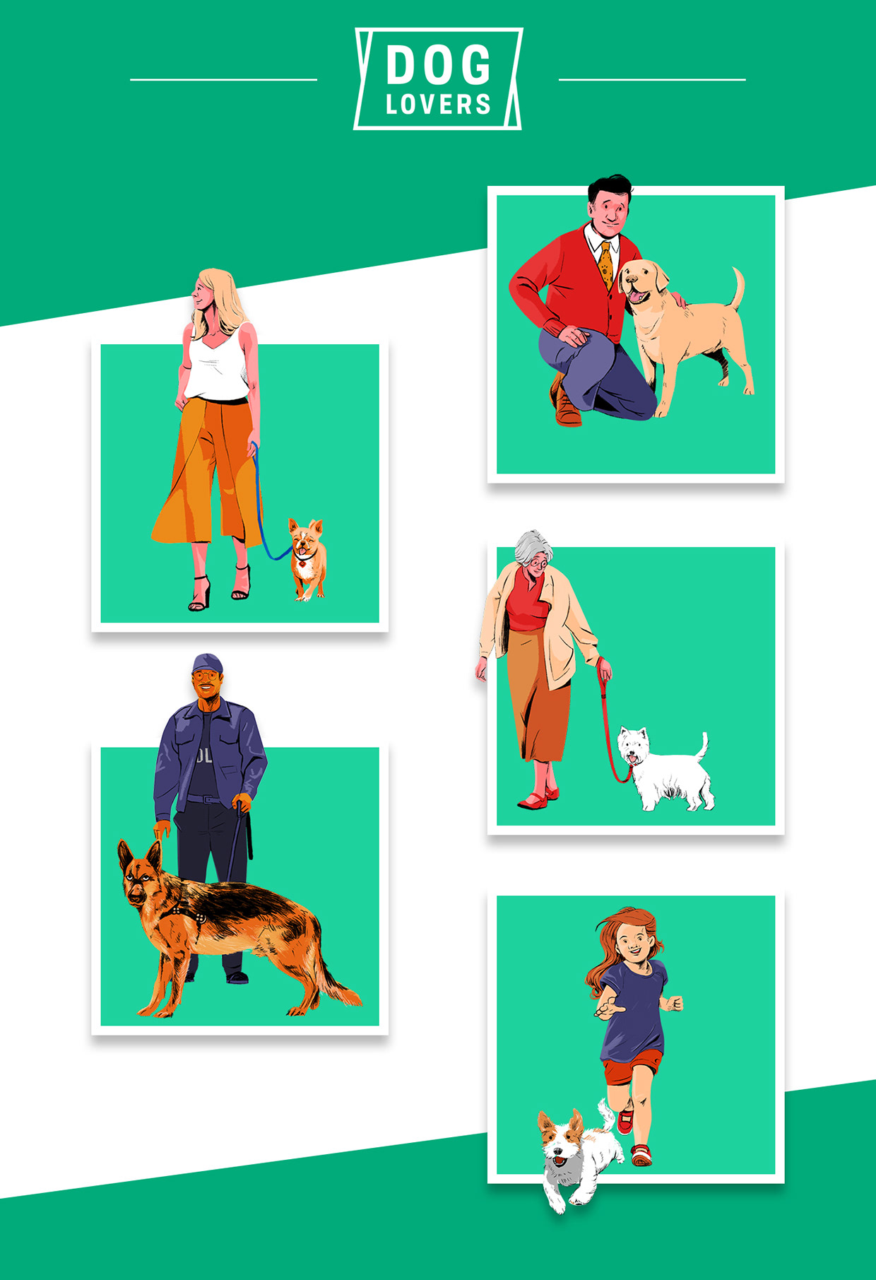 Dog Lovers | Illustrations Image 1