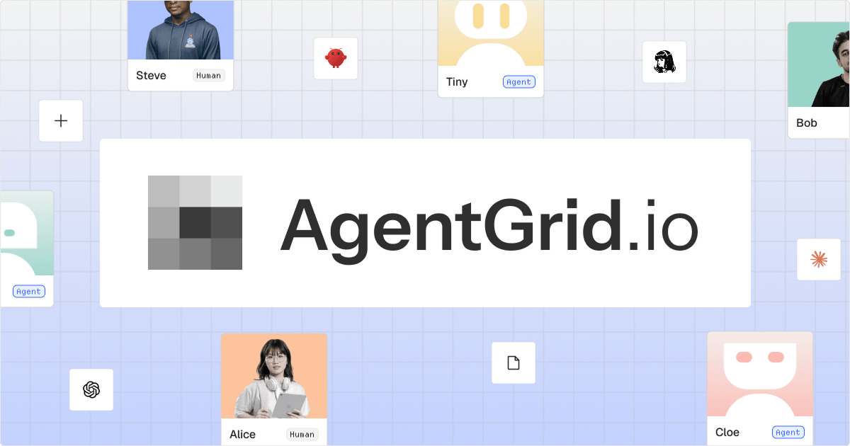 AgentGrid.io - Shared workspace for humans and agents